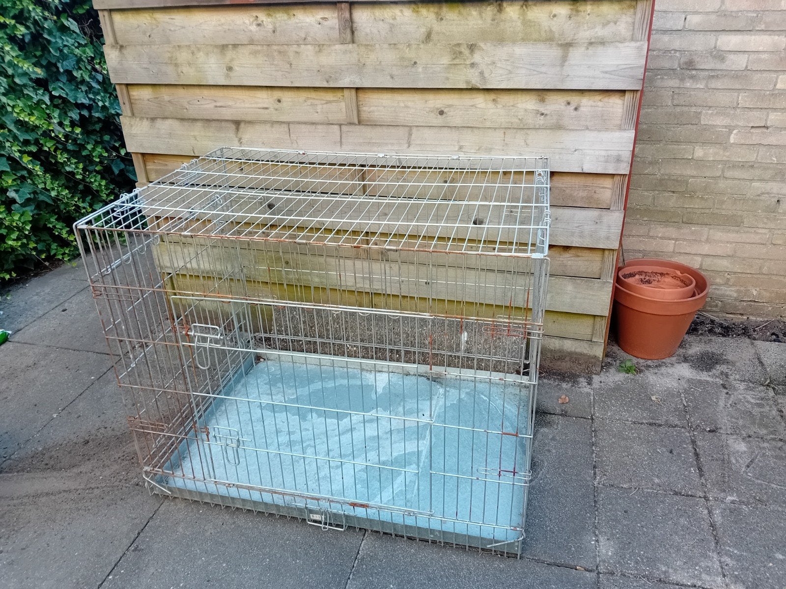 grote hondenbench, Dieren en Toebehoren, Ophalen, Gebruikt, 65 tot 100 cm, Hondenhok