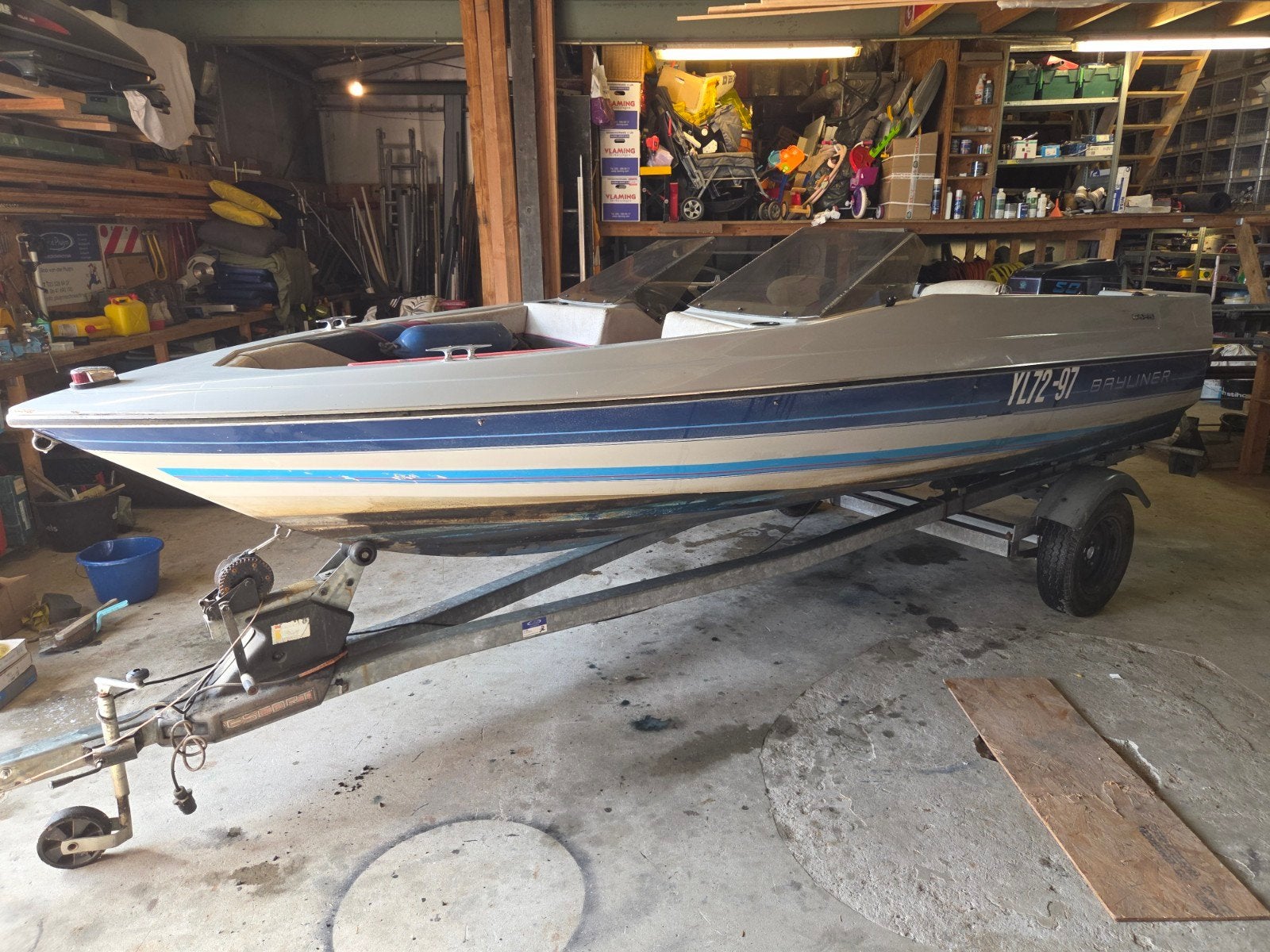 Bayliner Capri 1500, Ophalen, Gebruikt, Bayliner, Minder dan 70 pk