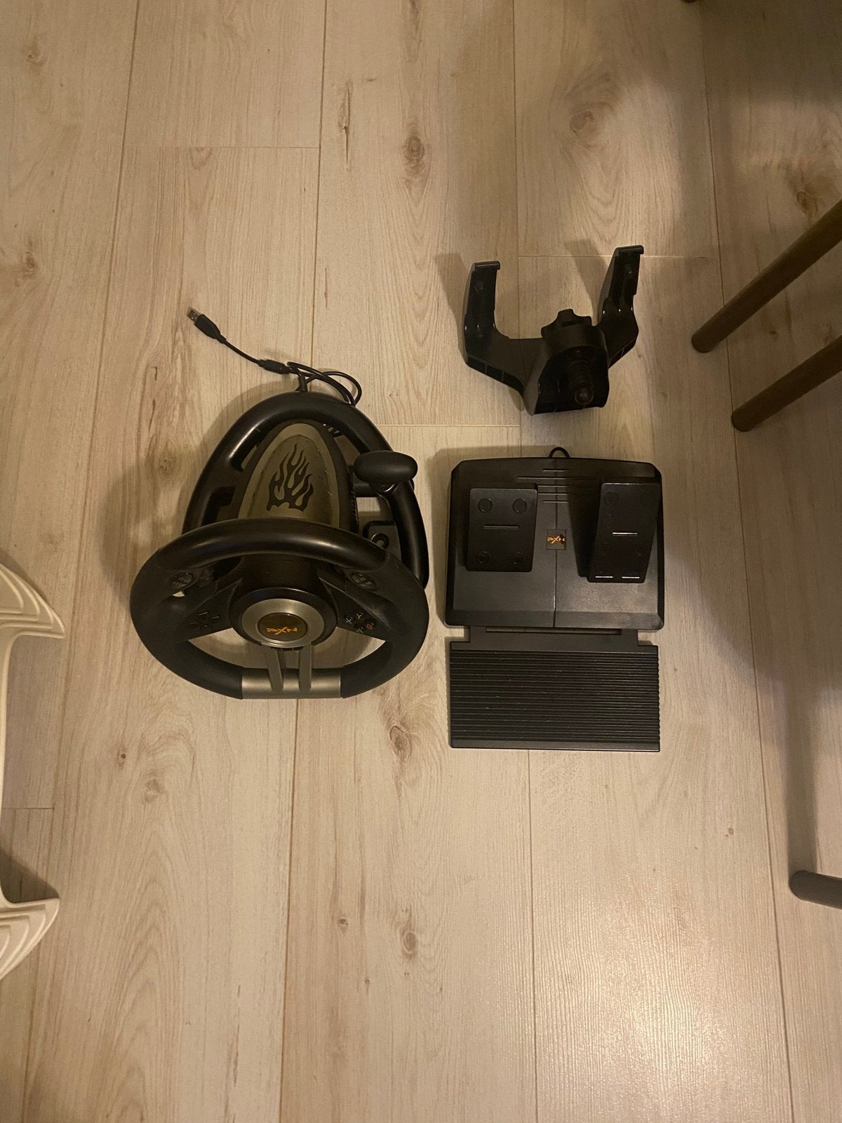 PXN V3II Gaming Stuur met Pedalen voor PC/PS3/PS4/Xbox One/S, Ophalen, Racestuur, Overige merken, Zo goed als nieuw