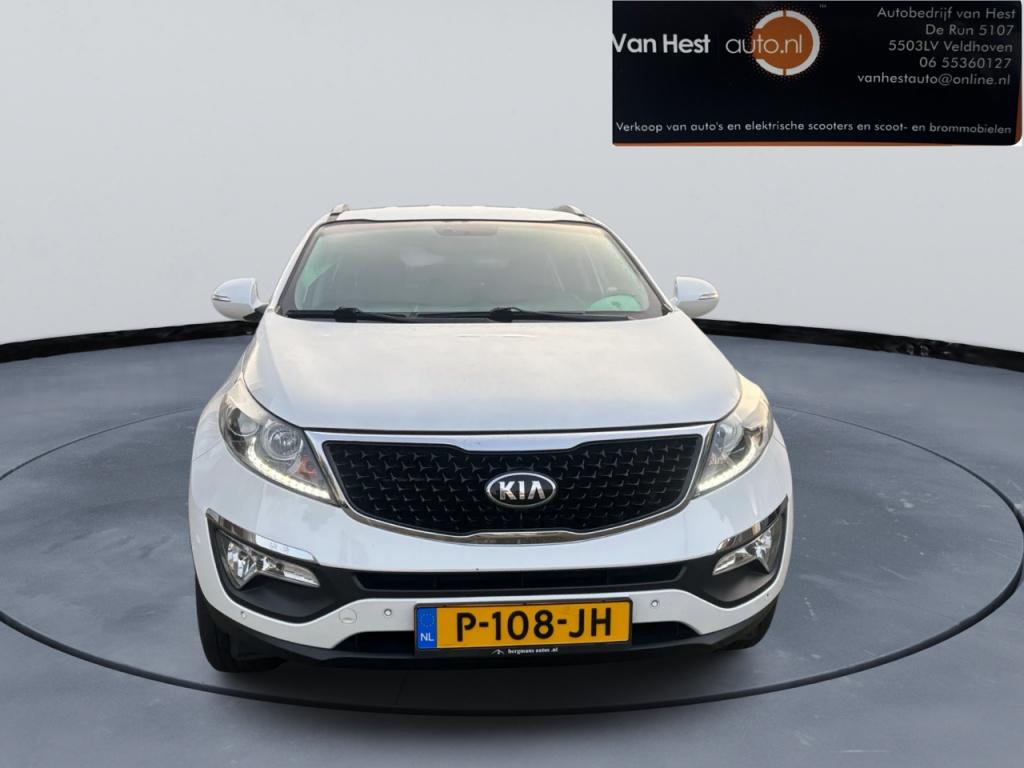 Kia Sportage 1.6 GDI BnsPlusLine 3 MND GAR | LEER | NAVI | C, Auto's, Kia, Voorwielaandrijving, Euro 5, Gebruikt, 4 cilinders