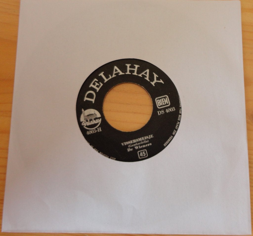 De Wieners > Vissersmeisje, Cd's en Dvd's, Vinyl Singles, Ophalen of Verzenden, Gebruikt, 7 inch, Nederlandstalig
