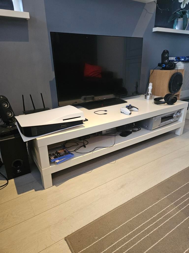 Tv meubel wit, Ophalen of Verzenden, 25 tot 50 cm, Minder dan 100 cm