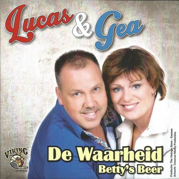 Nieuwpersingen vinylsingles lucas en gea hulshof gezocht, Ophalen of Verzenden, Zo goed als nieuw, Overige formaten, Levenslied of Smartlap