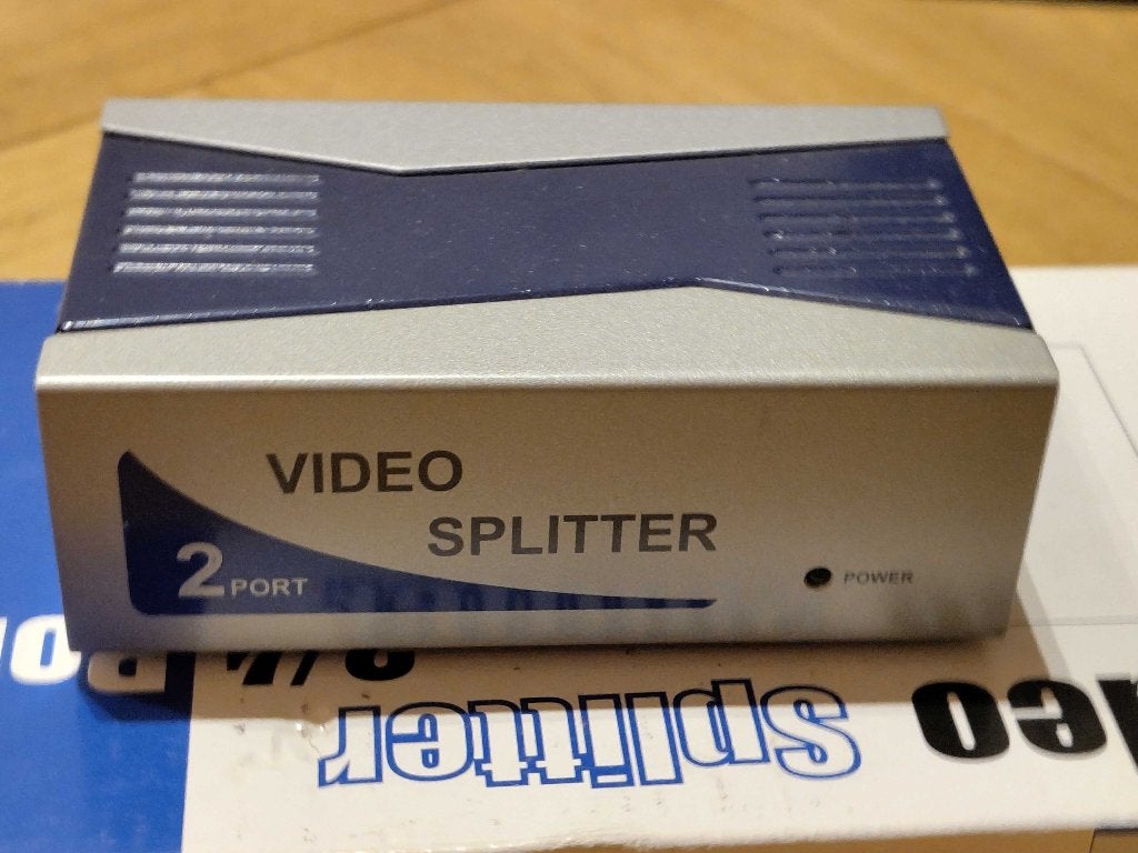 beeldscherm splitter, Ophalen of Verzenden, Zo goed als nieuw, 60 Hz of minder