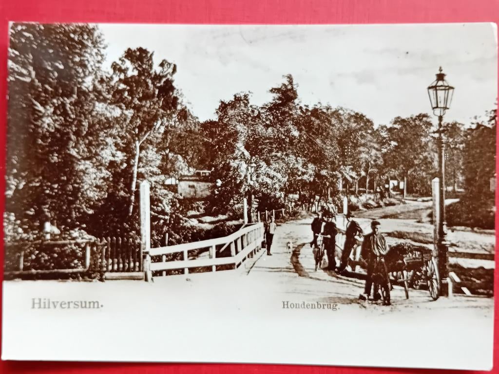 Ansichtkaart Hilversum, Verzamelen, Ophalen of Verzenden, Noord-Holland