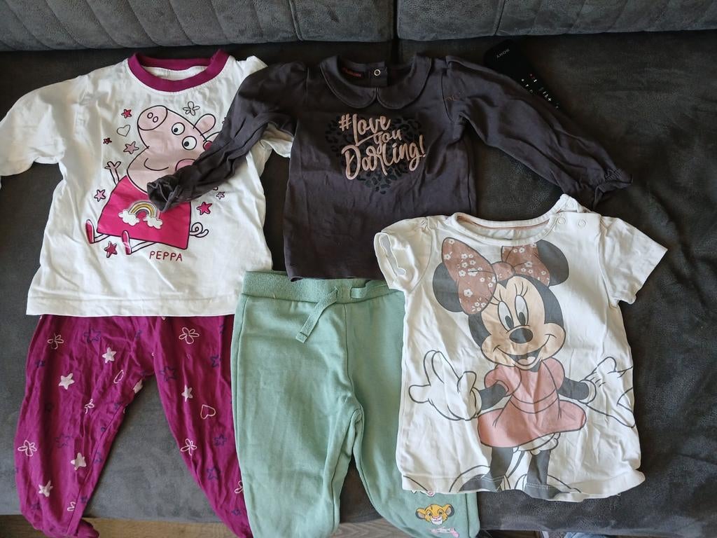 Maat 86 kleding meisje, Ophalen of Verzenden, Zo goed als nieuw, Maat 86