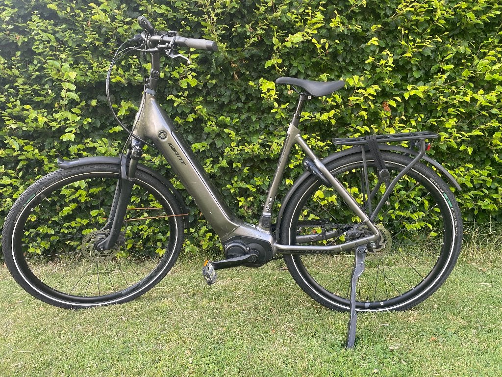 e-bike Giant Dailytour met riemaandrijving, Fietsen en Brommers, Elektrische fietsen, Ophalen, Gebruikt, Giant, 50 km per accu of meer