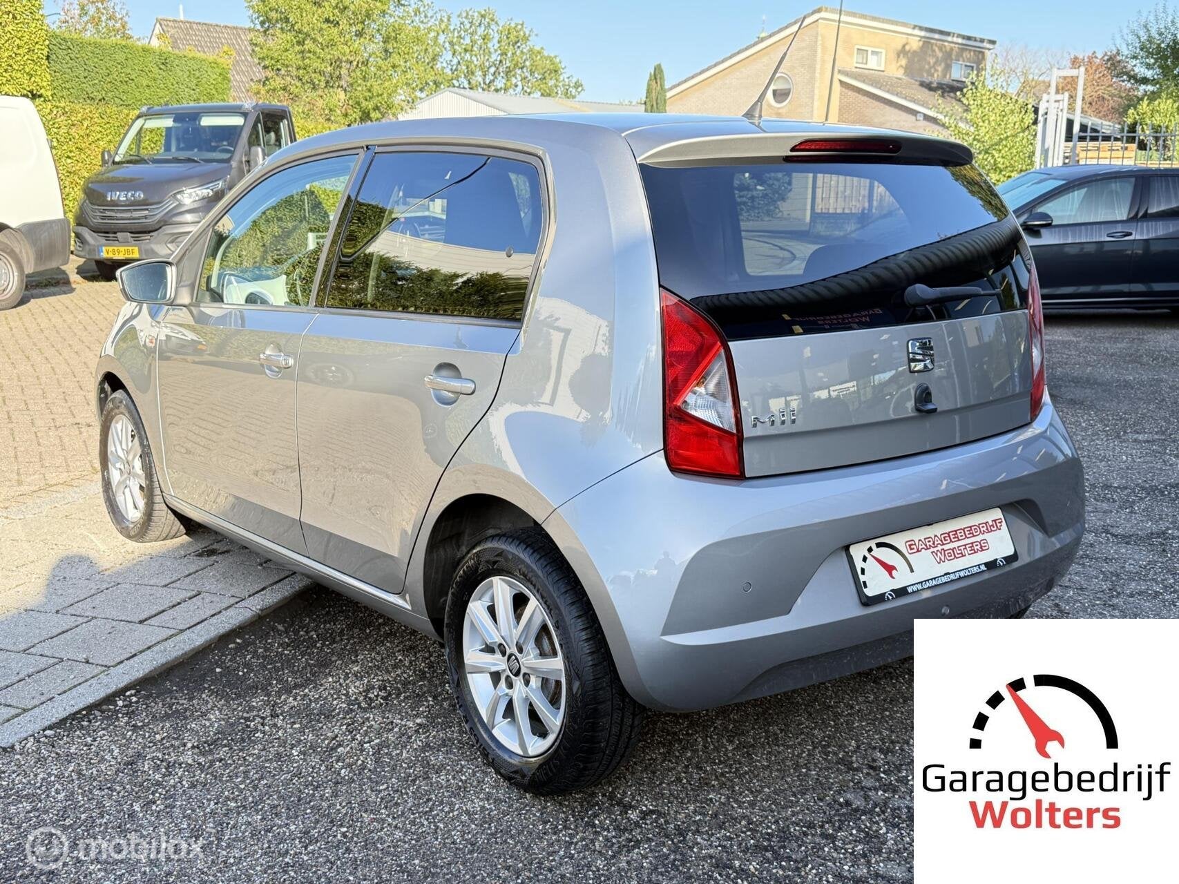 Seat Mii 1.0 Style CRUISE BEATS AUDIO STOELVERWARM. LMV, Auto's, Voorwielaandrijving, Stof, Gebruikt, Zwart