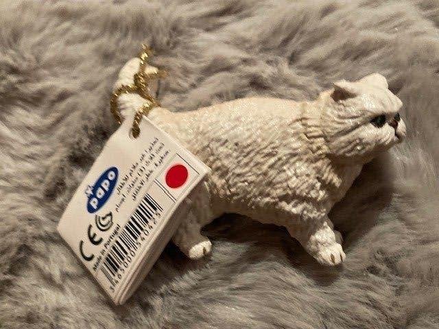 Papo kat 54042 farm life wit perzisch nieuw met label boekje, Ophalen of Verzenden, Nieuw