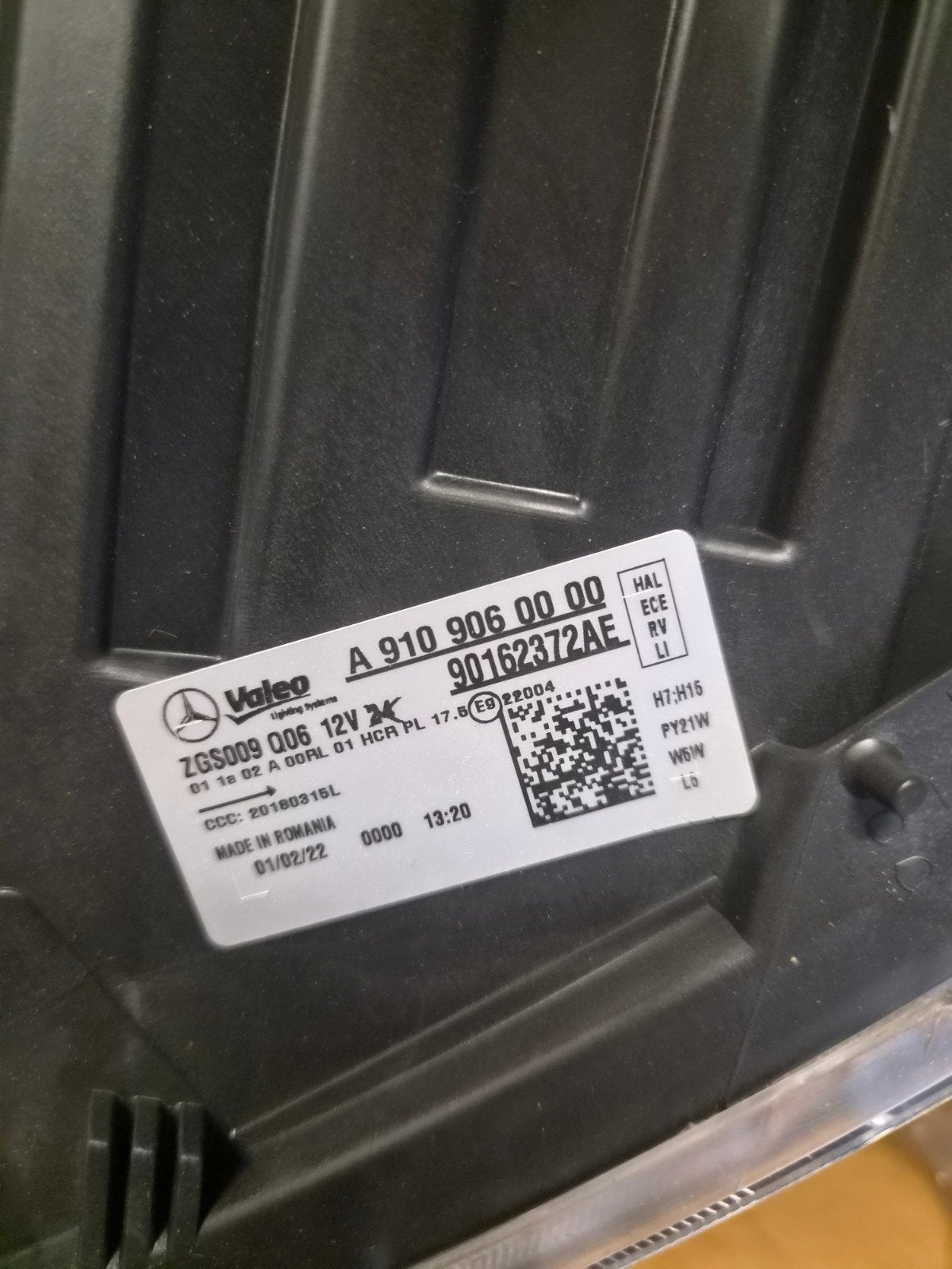 Mercedes-Benz Koplamp Valeo A 910 906 00 00, Auto-onderdelen, Ophalen, Nieuw, Mercedes-Benz