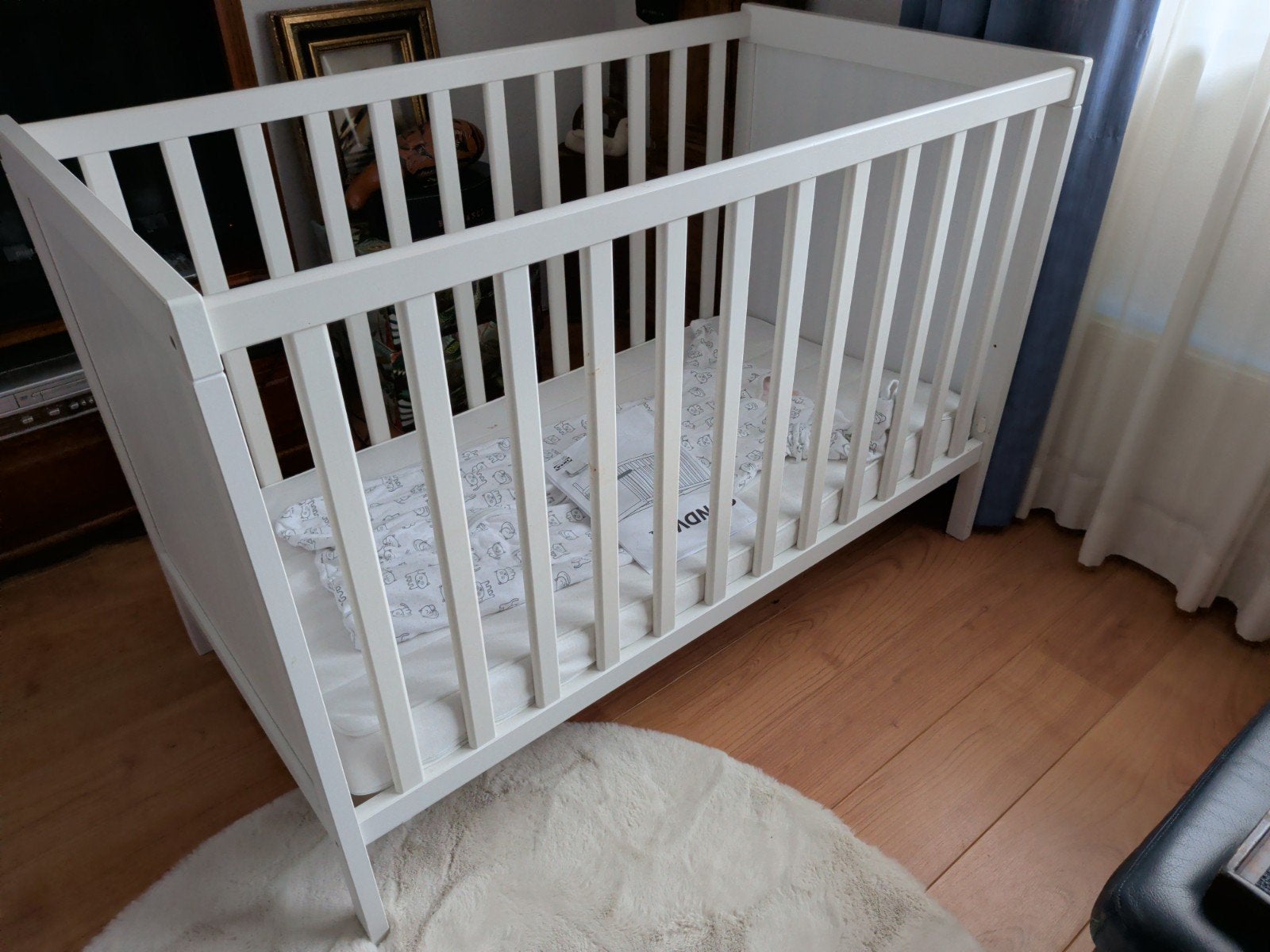 Ledikant en kinderbedje, Kinderen en Baby's, Ophalen, Gebruikt, Ledikant