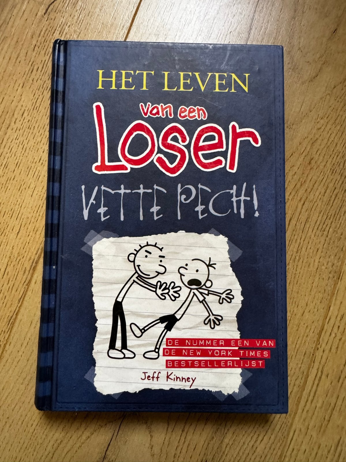 Het Leven van een Loser: Vette Pech! - Jeff Kinney, Ophalen of Verzenden, Zo goed als nieuw, Fictie