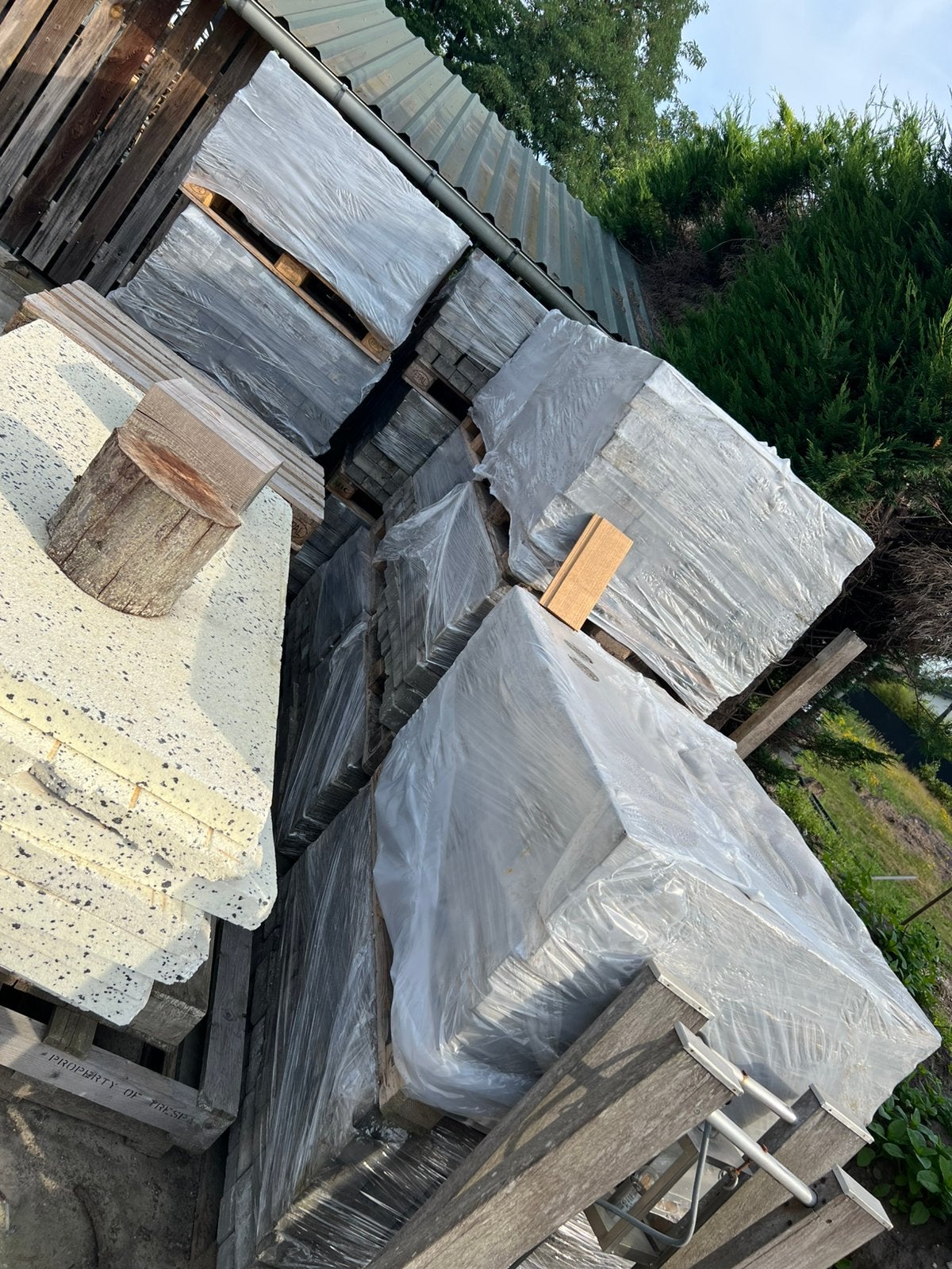 Betonklinkers, Ophalen of Verzenden, Zo goed als nieuw, Beton, Klinkers