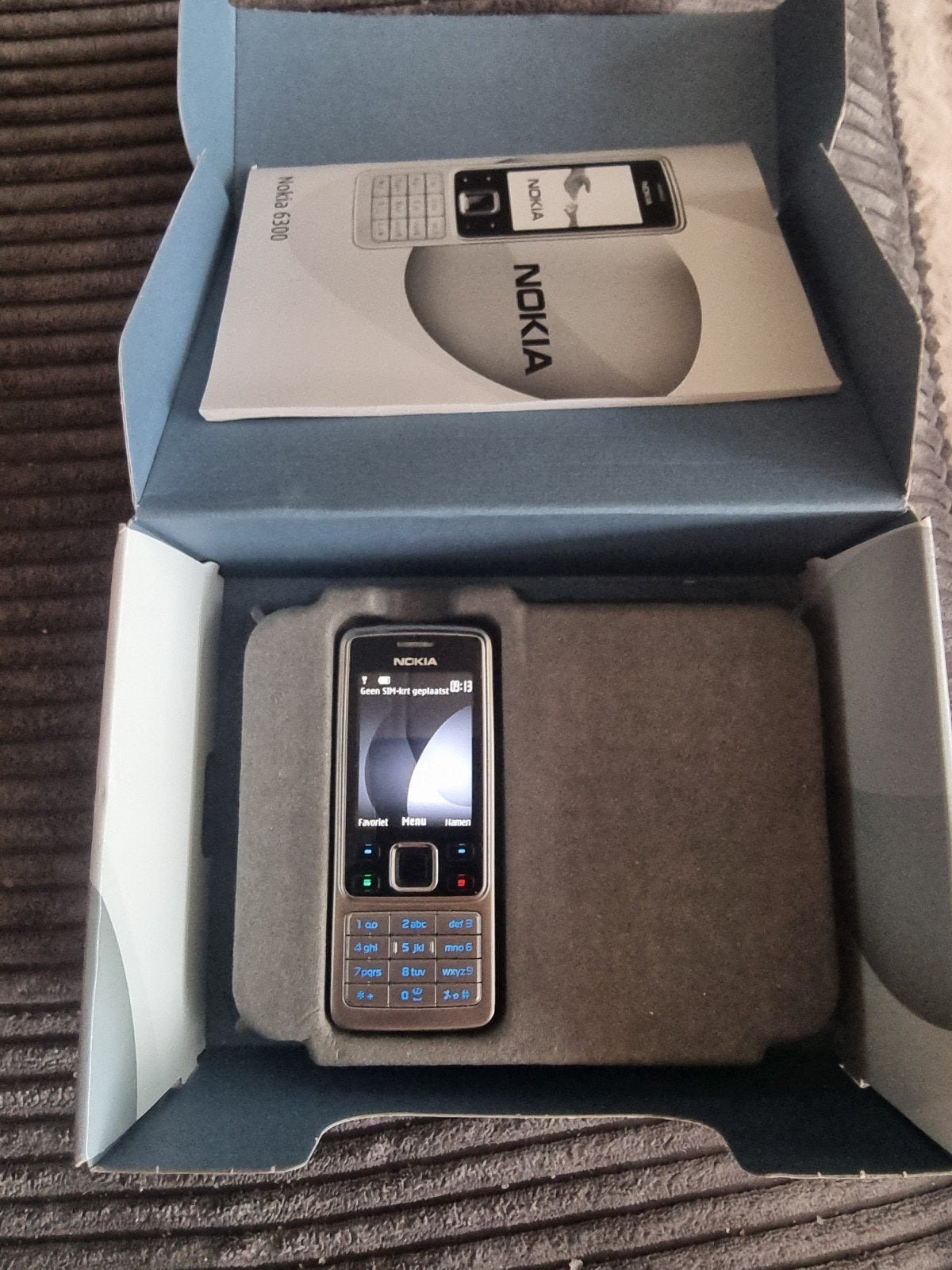 Nokia 6300 zgan, Ophalen of Verzenden, Zo goed als nieuw, Zwart