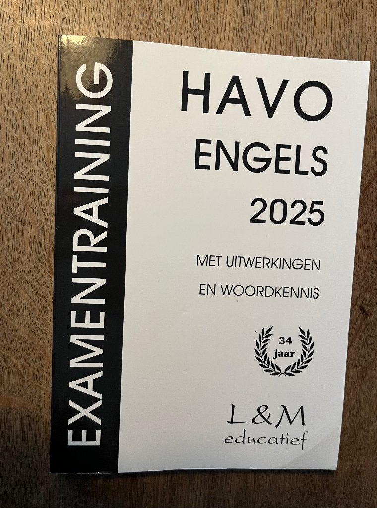 Examentrainingen Engels en Duits, Boeken, Ophalen of Verzenden, Zo goed als nieuw, HAVO, Nederlands