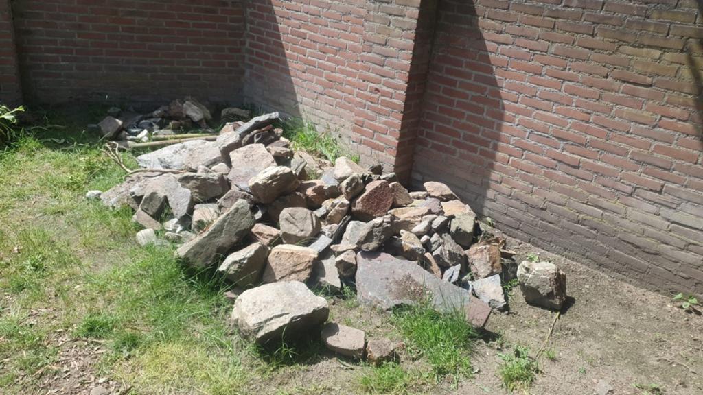 Gratis Vijverstenen en watervalstenen, Ophalen of Verzenden