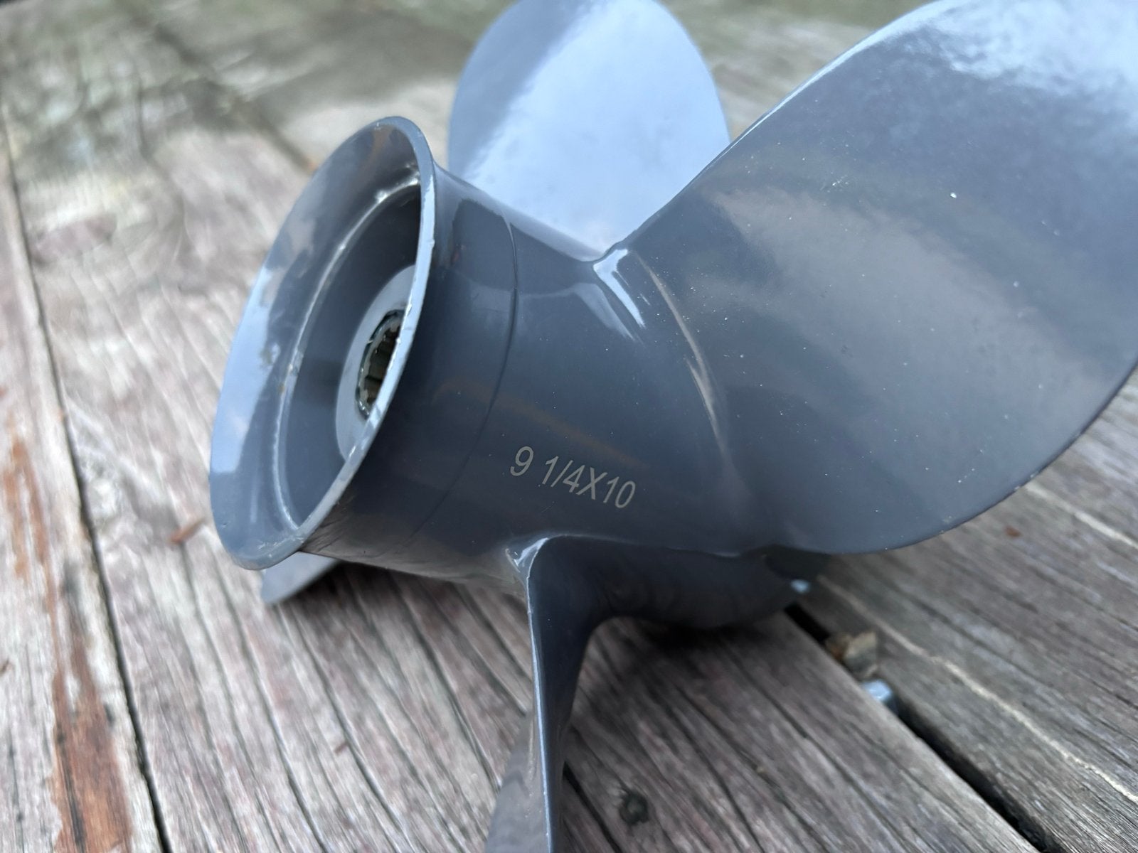 Honda bootschroef / propeller 9 1/4 x 10 – 4-blads, Ophalen of Verzenden, Zo goed als nieuw, Overige typen