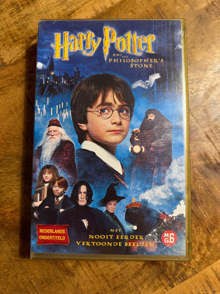 VHS. Harry Potter and the Philosopher's Stone, Verzamelen, Harry Potter, Ophalen of Verzenden, Gebruikt, Overige typen