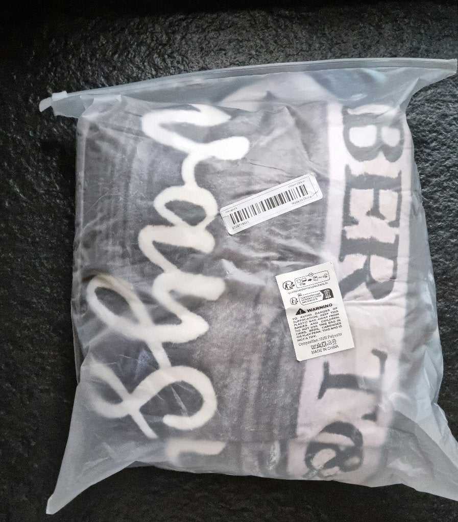 Fleece deken met tekst voor zoon, Fleecedeken, 200 cm, Nieuw, Fleece