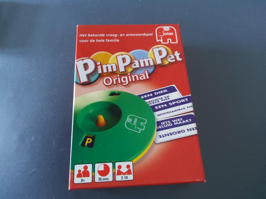 Pim pam pet, Hobby en Vrije tijd, Gezelschapsspellen | Kaartspellen, Ophalen of Verzenden, Zo goed als nieuw