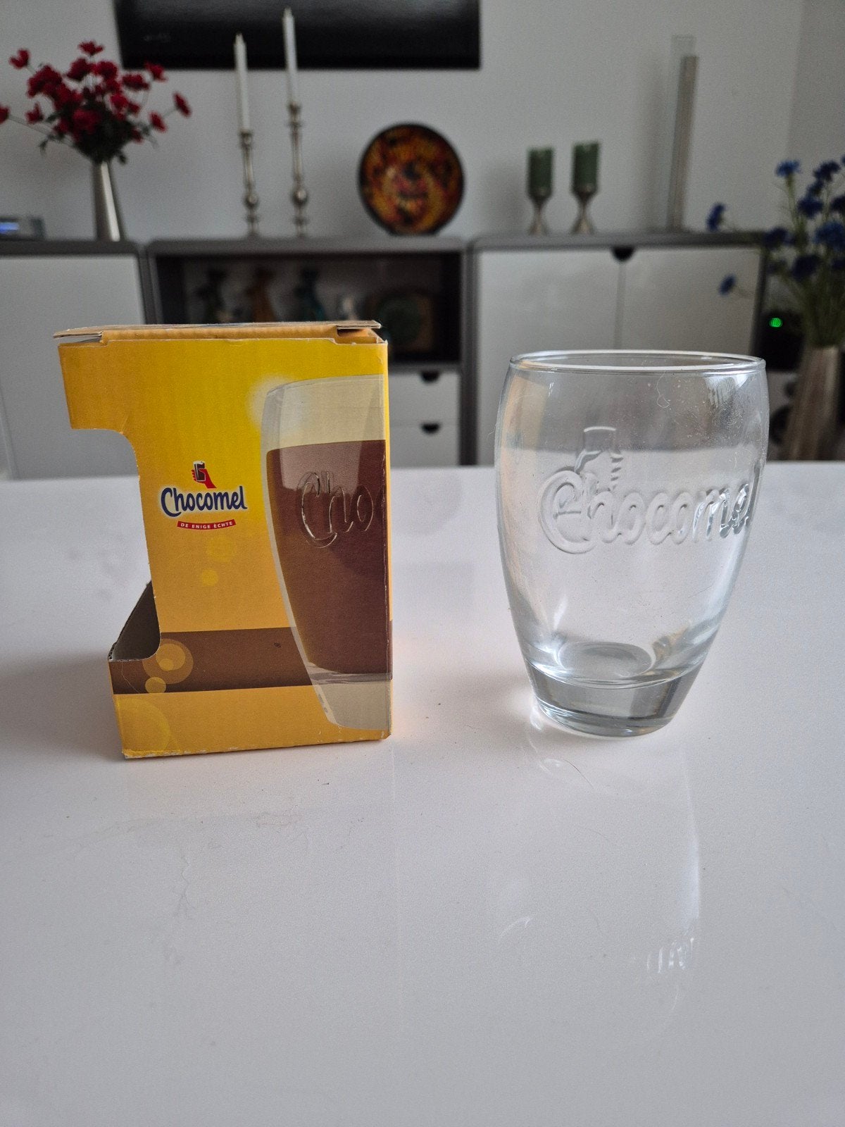 Nieuw: 10 Nutricia chocomelk glazen, Ophalen of Verzenden, Nieuw, Overige typen