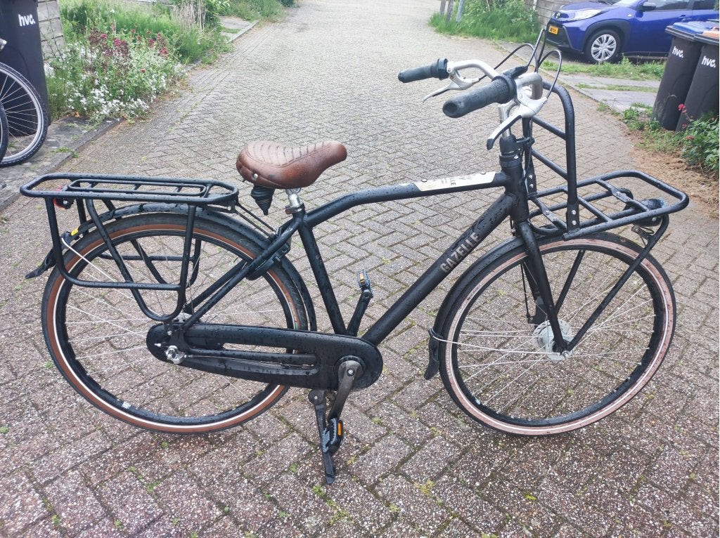 Gazelle Duty heren , laag frame, Terugtraprem, Niet ingevuld, Zo goed als nieuw, Niet ingevuld