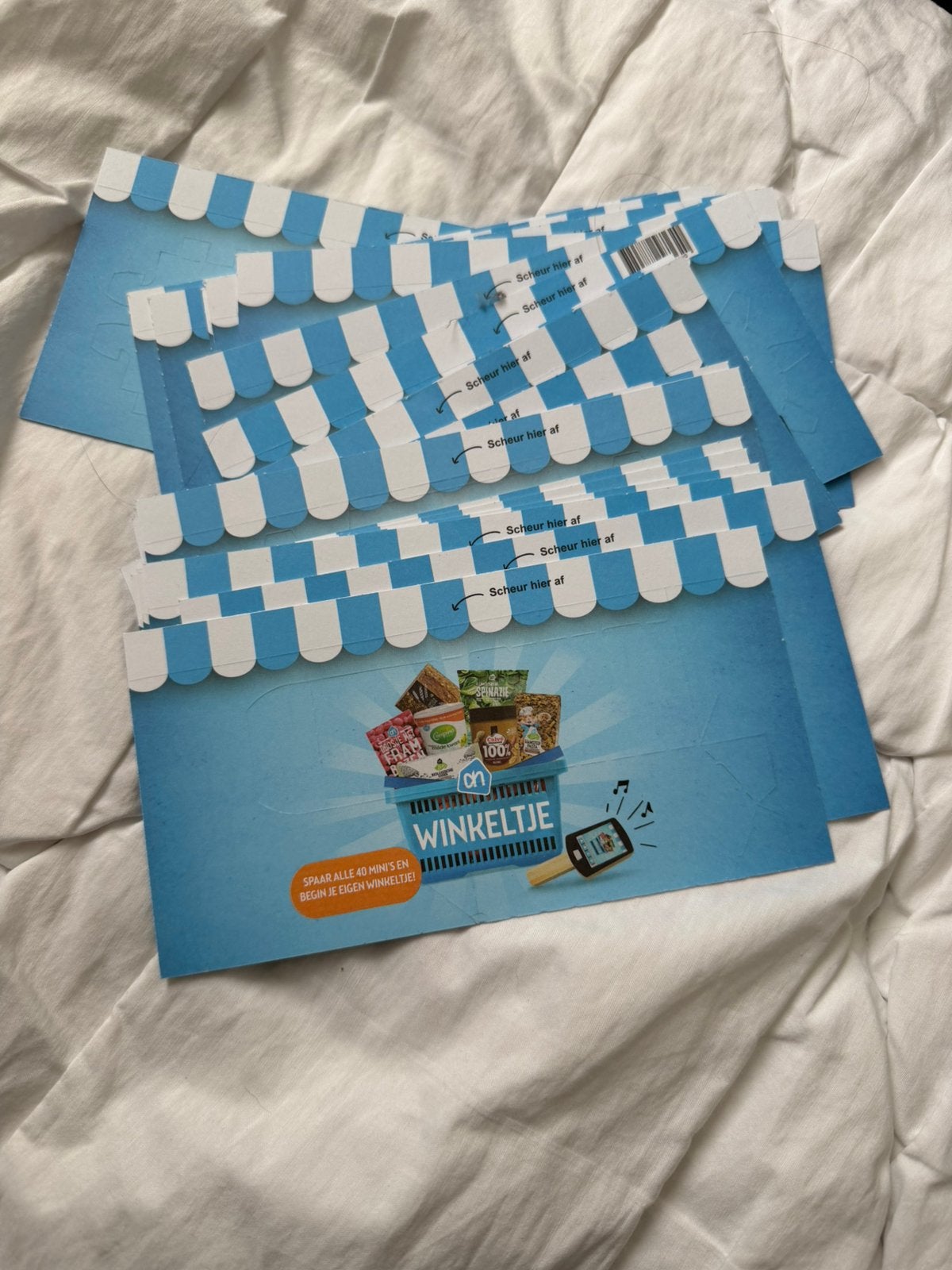 Ah mini’s winkeltje, Ophalen of Verzenden, Winkel, Super of Benzinepomp, Zegels, Bonnen of Punten