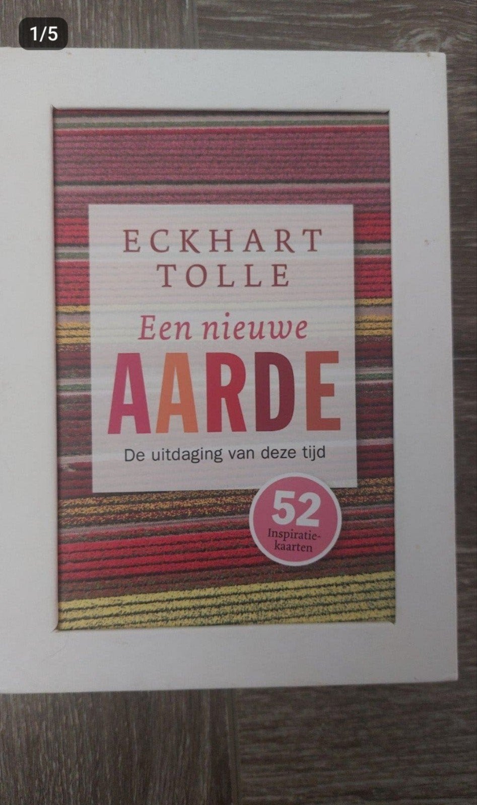 Eckhart Tolle Een Nieuwe Aarde Inspiratiekaarten, Spiritualiteit algemeen, Overige typen, Ophalen of Verzenden, Zo goed als nieuw