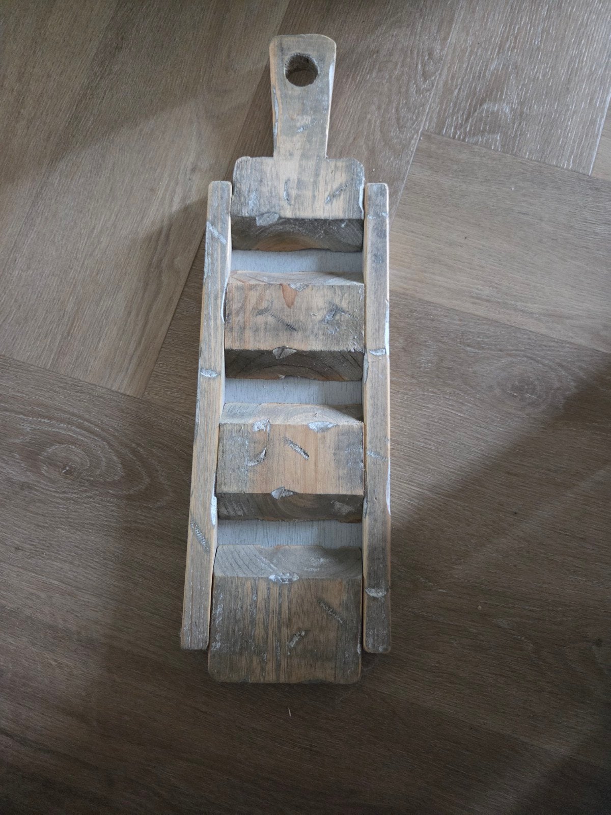 Te koop sier houten blad 40x15 cm, Ophalen of Verzenden, Zo goed als nieuw, Hout