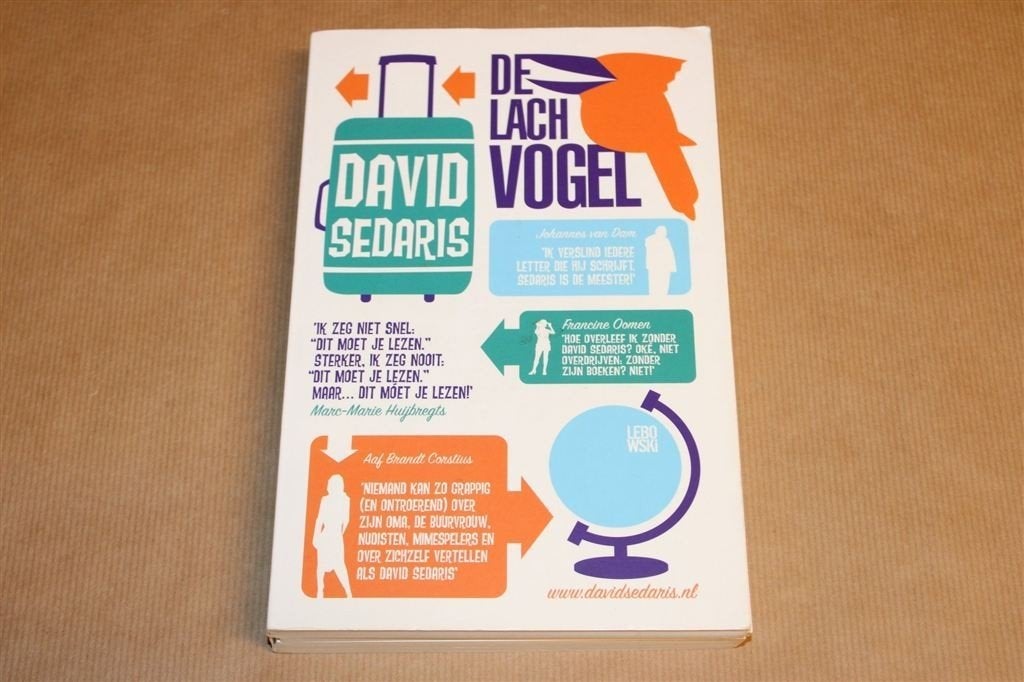 De Lachvogel — David Sedaris — Hilarische Verhalen, Ophalen of Verzenden, Gelezen