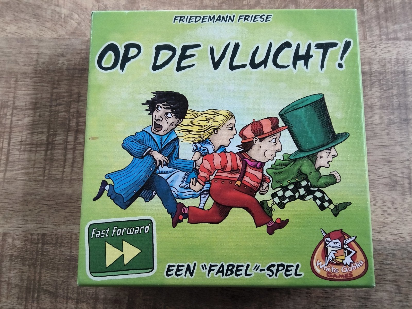spel Op de vlucht, Een of twee spelers, Ophalen of Verzenden, Nieuw, White Goblin Games