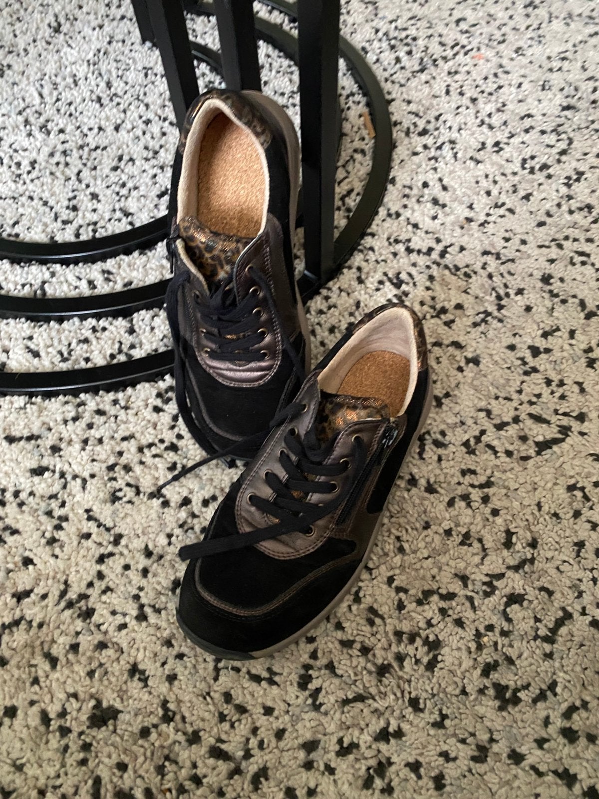 Nimco schoenen, Ophalen of Verzenden, Zo goed als nieuw, Zwart, Sneakers of Gympen
