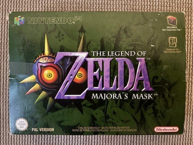 The Legend of Zelda: Majora's Mask (compleet), Gebruikt, 1 speler, Eén computer, Ophalen of Verzenden