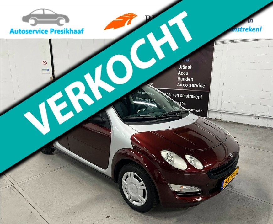 Smart Forfour 1.1 pulse AIRCO / SCHUIFDAK / 1E EIGENAAR, Auto's, Smart, Voorwielaandrijving, ForFour, Origineel Nederlands, Bedrijf