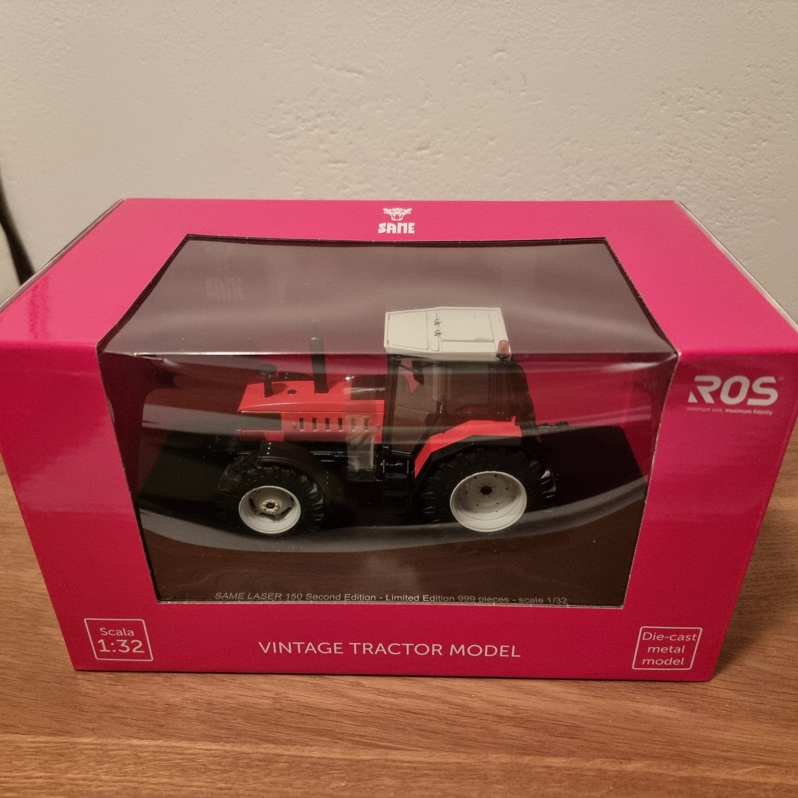 Same Laser 150 Second Edition ROS, Hobby en Vrije tijd, Modelauto's | 1:32, Ophalen of Verzenden, Nieuw, Tractor of Landbouw, Overige merken