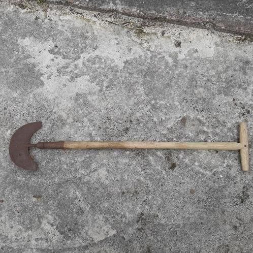 antiek tuin gereedschap, kanten steker, Ophalen