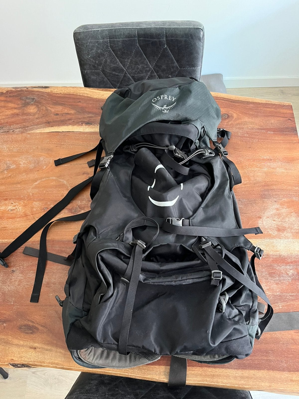 Osprey Aether 65 Trekkingrugzak ZGN Slechts 5 dagen gebruikt, Ophalen, Zo goed als nieuw, Rugzak