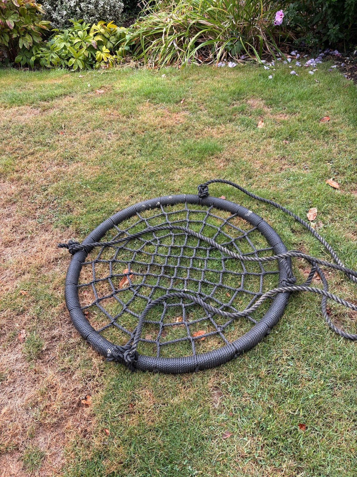 Schommelnest - Rond schommelzitje voor buiten, Ophalen of Verzenden, Gebruikt, Schommel