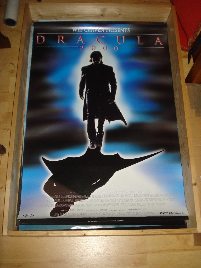 Dracula 2000 Filmposter, Ophalen, Gebruikt, A1 t/m A3, Film en Tv