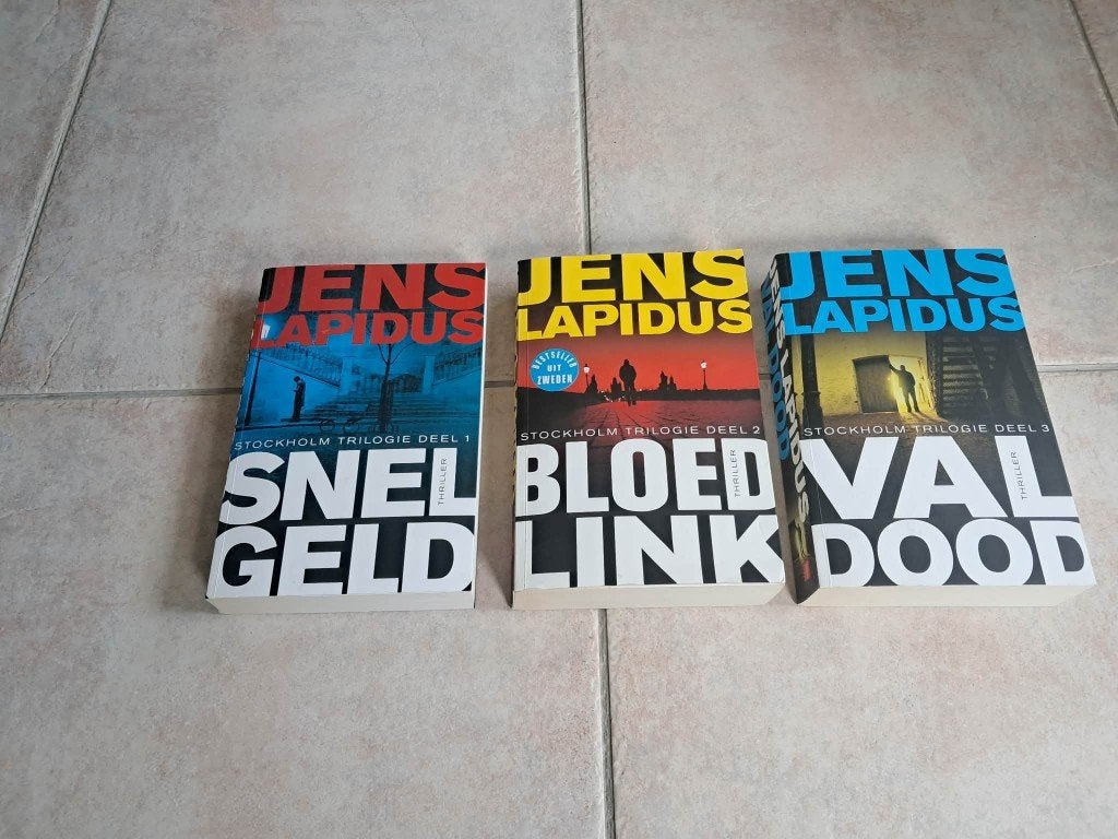 Jens Lapidus, Stockholm Trilogie, Boeken, Ophalen, Jens Lapidus, Zo goed als nieuw, Nederland