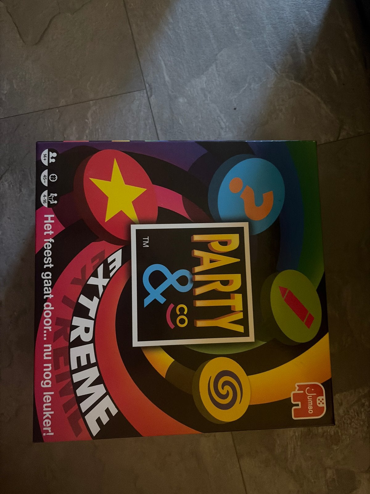 Party & Co Extreme Gezelschapsspel - nieuw in doos, Drie of vier spelers, Ophalen of Verzenden, Zo goed als nieuw