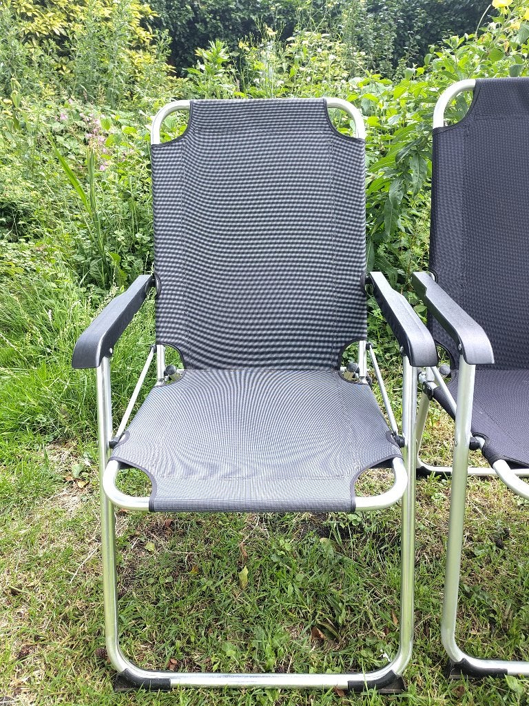 Drie kampeerstoeltjes, Ophalen, Gebruikt, Campingstoel