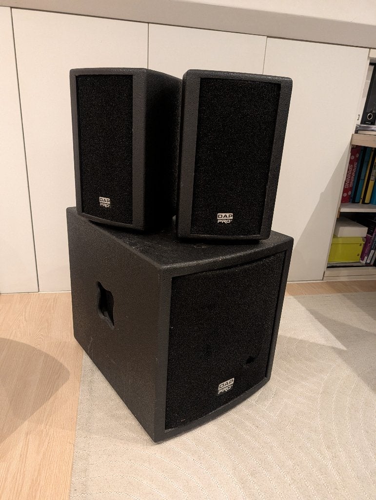 DAP Clubmate 12 geluidset (compleet), Gebruikt, AUX-ingang, Ophalen, Overige merken