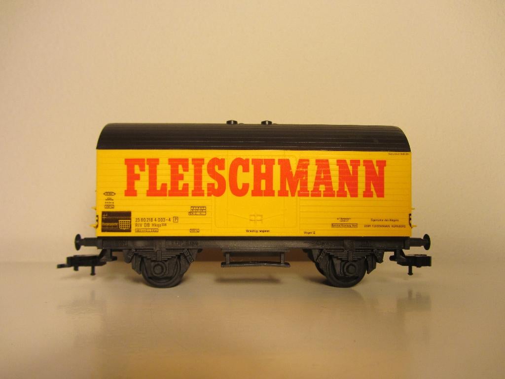 Fleischmann 5022 - gesloten goederenwagon "Fleischmann", Gebruikt, Gelijkstroom, Fleischmann, Wagon