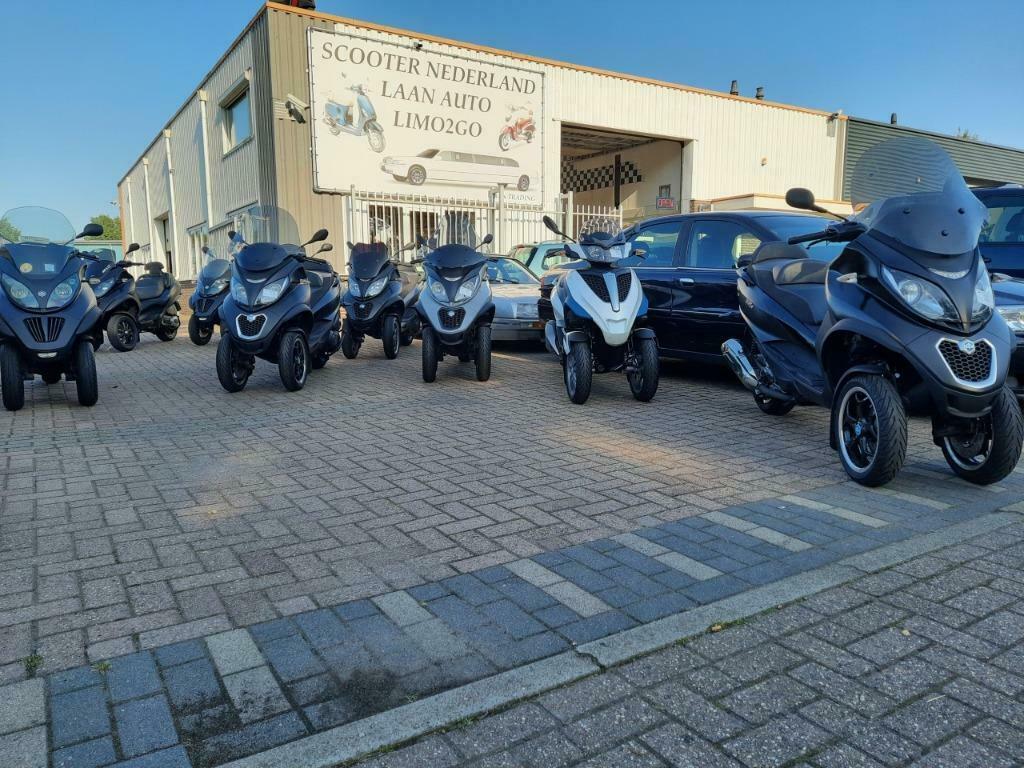 Groot aanbod  PIAGGIO MP3 & Qooder vanaf €2850 autorijbewijs, Scooter, Particulier, 1 cilinder, 12 t/m 35 kW