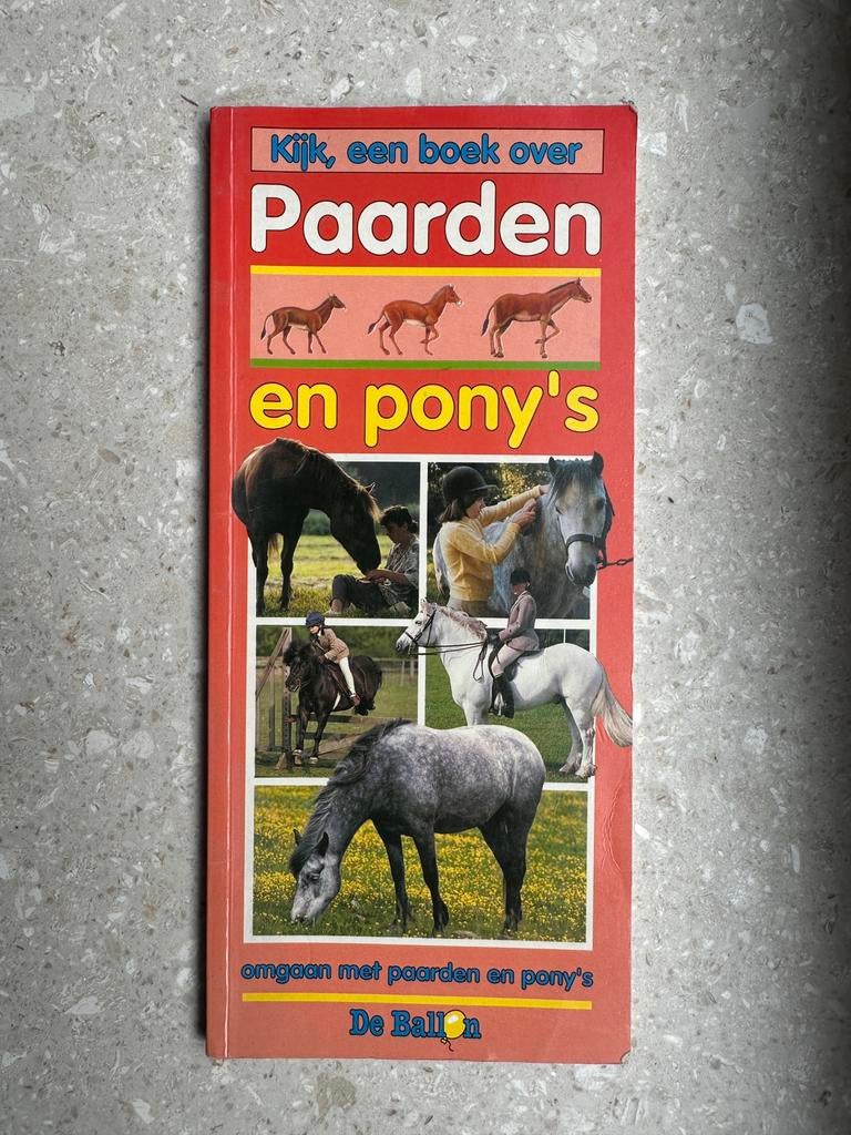P.R. Winkelaar - Pony's & paarden, Boeken, Kinderboeken | Jeugd | onder 10 jaar, Zo goed als nieuw, Non-fictie, Ophalen of Verzenden