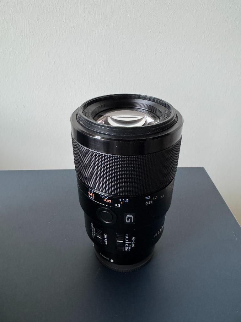 Sony 90mm FE F/2.8 Macro G OSS lens objectief, Ophalen, Macrolens