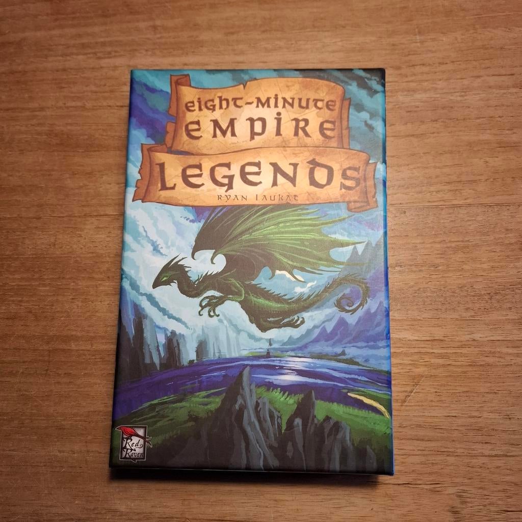 Eight Minute Empire Legends - Engels, Red Raven Games, Ophalen of Verzenden, Zo goed als nieuw, Een of twee spelers