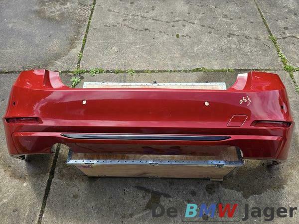 Achterbumper Melbournerot A75 BMW 3-serie F30 51127312724, Auto-onderdelen, Gebruikt, Ophalen of Verzenden, Achter, Bumper
