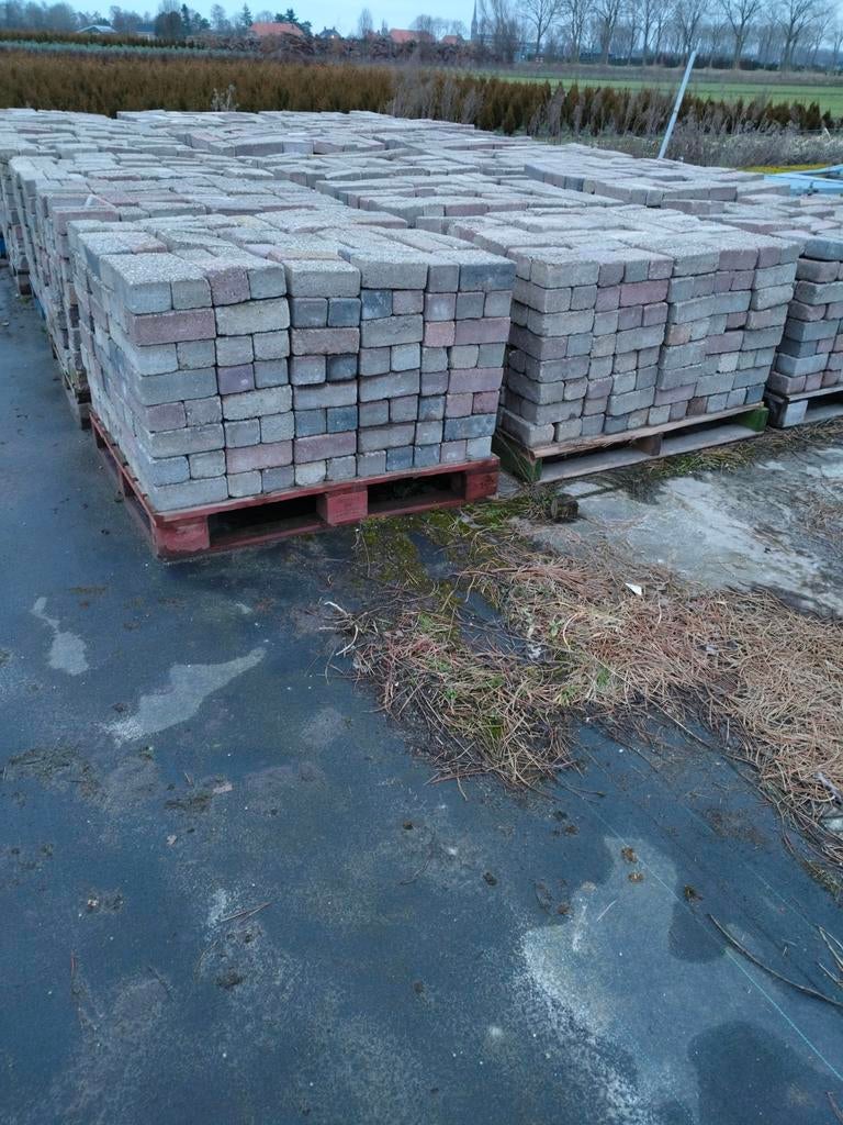 Pallets Straatstenen / Klinkers, Gebruikt, Klinkers, Ophalen of Verzenden, 10 m² of meer